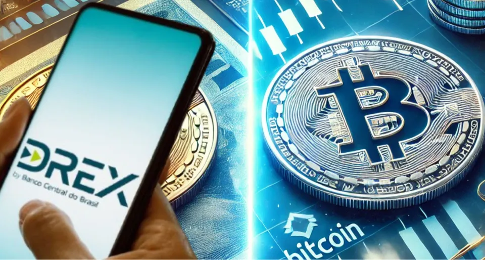 DREX vs. Bitcoin: Diferenças e Impactos na Economia.