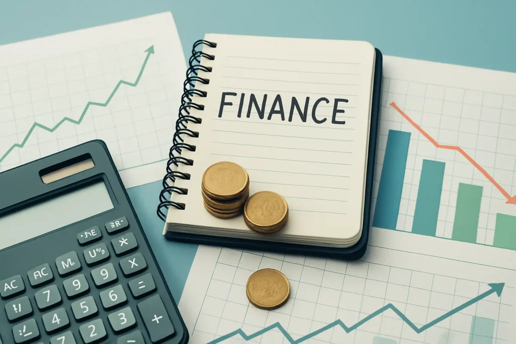 Ilustração de uma mão colocando moedas em um cofre de porco, simbolizando o primeiro passo para organizar a vida financeira e sair do vermelho.