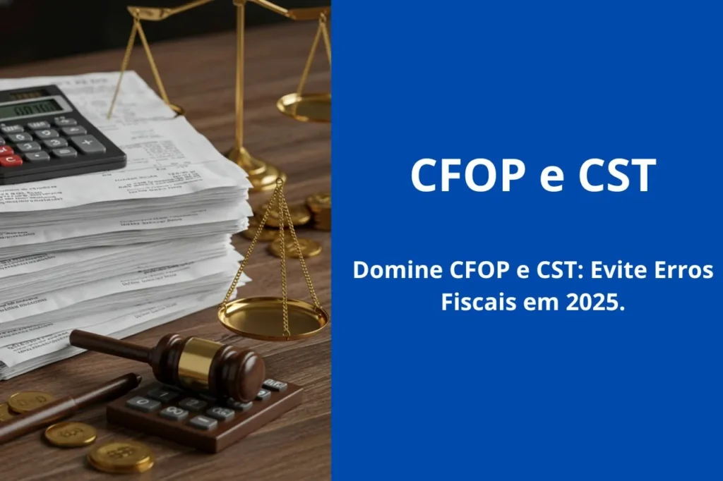 Domine CFOP e CST: Evite Erros Fiscais em 2025.