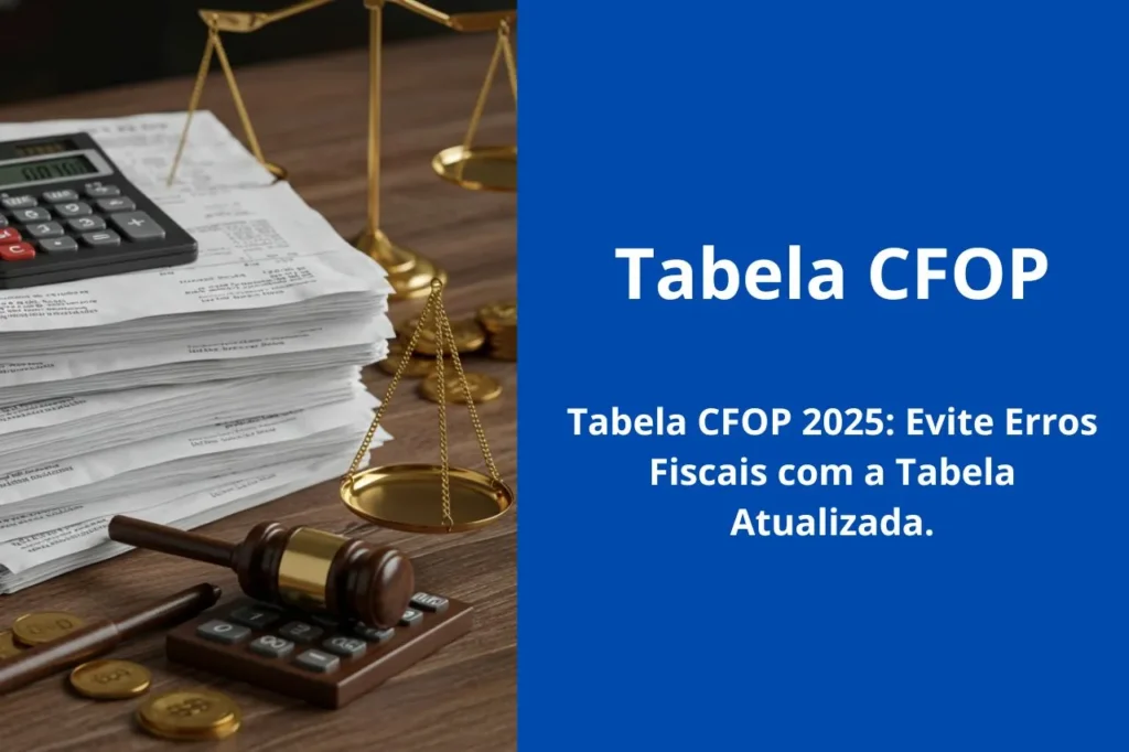 Tabela CFOP 2025: Evite Erros Fiscais com a Tabela Atualizada.