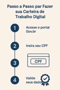 Passo a Passo para Fazer sua Carteira de Trabalho Digital