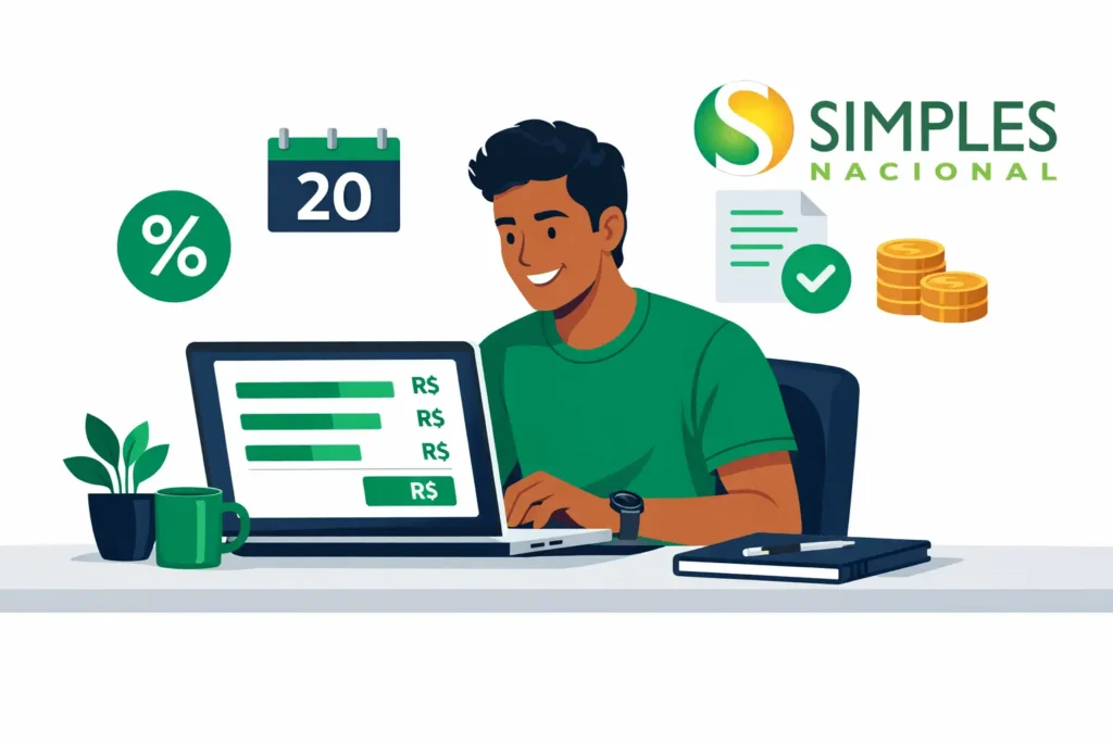 calculadora do simples nacional 2026 online grátis – simule o DAS mensal