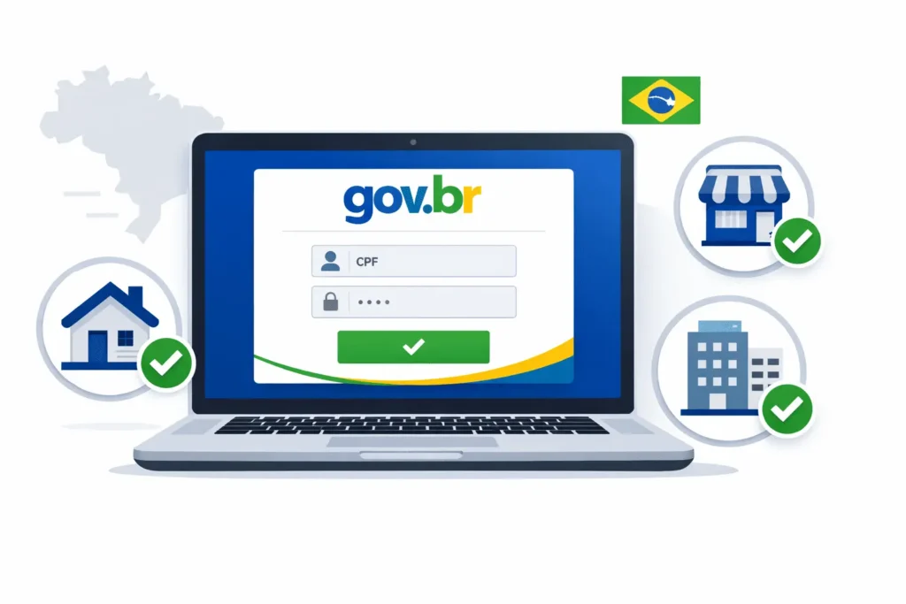 Passo a passo de como acessar o eSocial 2026 pelo Gov.br para doméstico, MEI e empresa