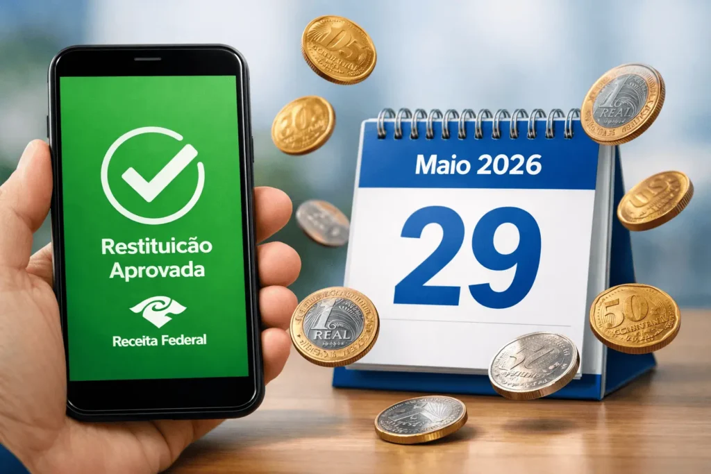 Como consultar restituição do IR 2026 pelo e-CAC, site e app da Receita Federal